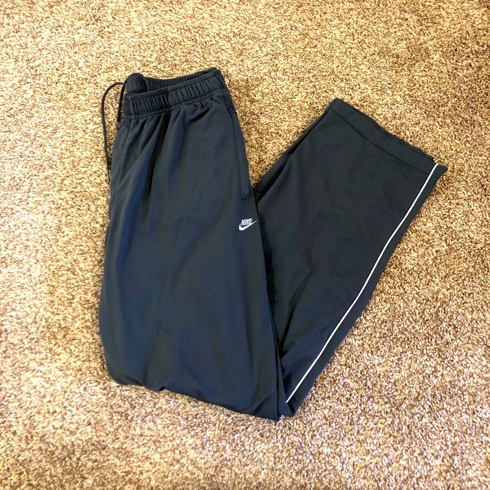 Nike men’s track pants, XL, grey